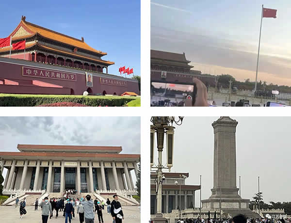 天安门广场-升旗仪式-毛主席纪念堂 天安门广场-升旗仪式-毛主席纪念堂